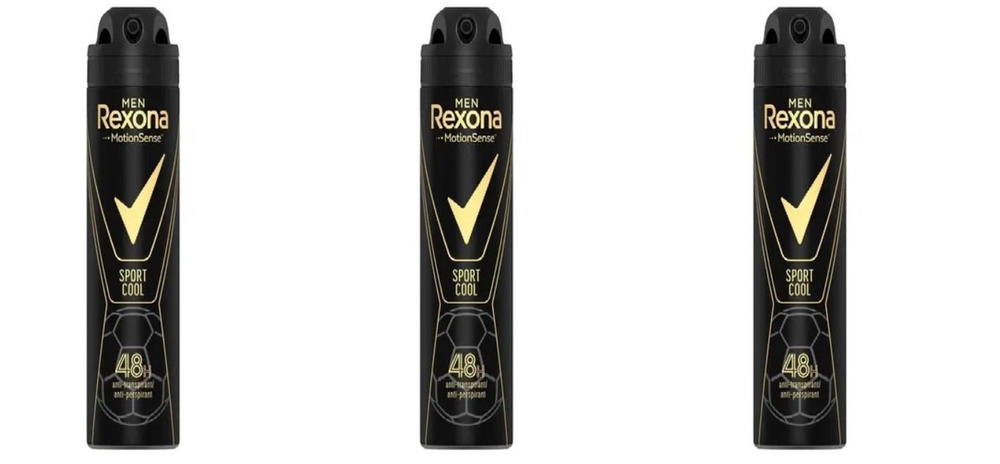 Rexona Дезодорант Men Sport Cool 200 мл, 3 шт #1