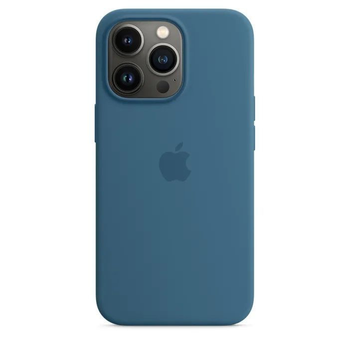 Чехол-накладка для iPhone 13 Pro / Silicone Case MagSafe / Blue Jay / Цветная анимация  #1