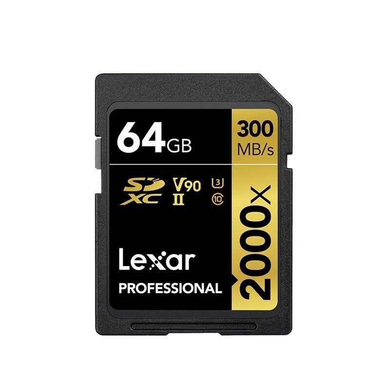 Карта памяти LEXAR Professional 2000x SDXC UHS-2 U3 V90 64 ГБ #1