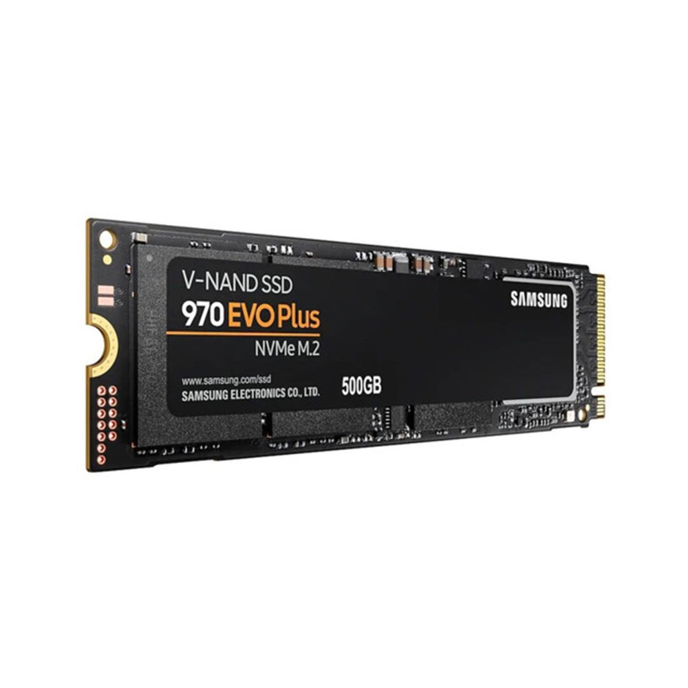 Samsung Внутренний SSD-диск Твердотельный накопитель SSD Samsung 970 EVO Plus 500 ГБ M.2 (Твердотельный #1