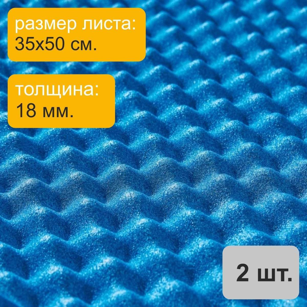 Comfortmat Виброизоляция для автомобиля, 0.5 м, толщина: 18 мм, 2 шт.  #1