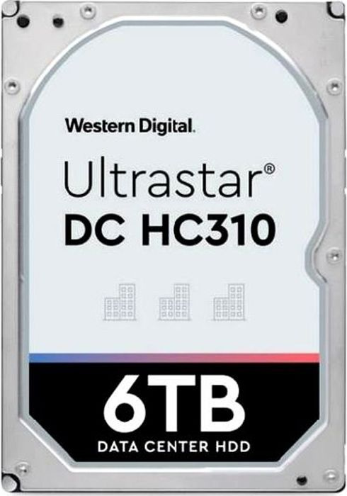 Western Digital 6 ТБ Внутренний жесткий диск Ultrastar DC HC310 3.5" 7200 об/мин (HUS726T6TALE6L4)  #1