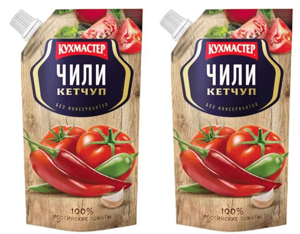 Кухмастер Кетчуп Чили, 260 г, 2 уп #1