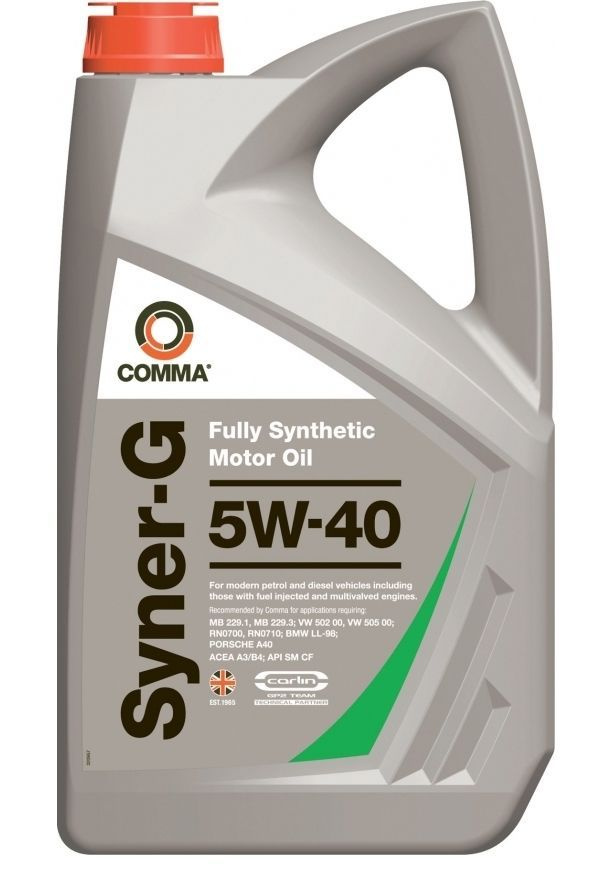 Comma Synergy 5W-40 Масло моторное, Синтетическое, 5 л #1