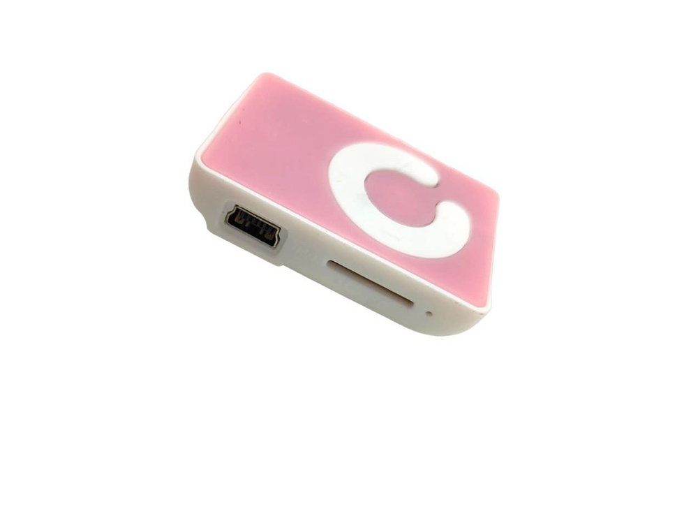 MР3-МИНИ музыкальный плеер Поддержка 8GB SD TF Card розовый #1