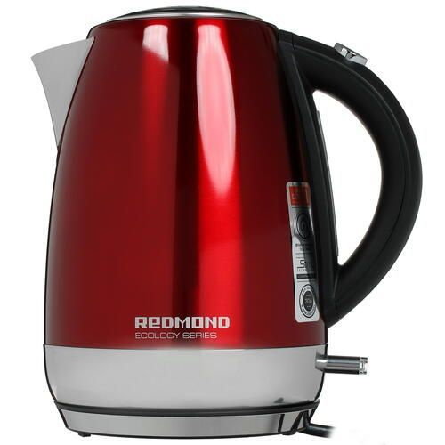 REDMOND Электрический чайник RK-M1791, красный, серебристый #1