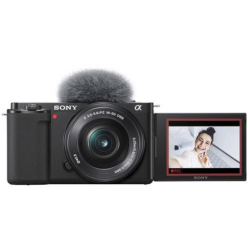 Беззеркальная камера Sony ZV-E10 Mirrorless Vlogger Camera with 16-50mm Power Zoom Lens  #1