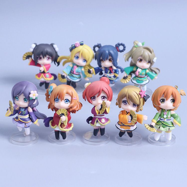 Love Live! School Idol Festival фигура 6CM (9PCS) #1