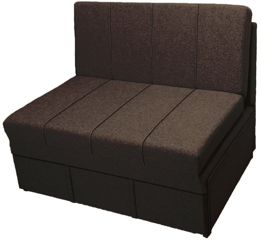 Диван-кровать Сёма без подлокотников ткань, механизм Выкатной, 100х81х83 см- купить по низкой цене в интернет-магазине OZON (1103138686)