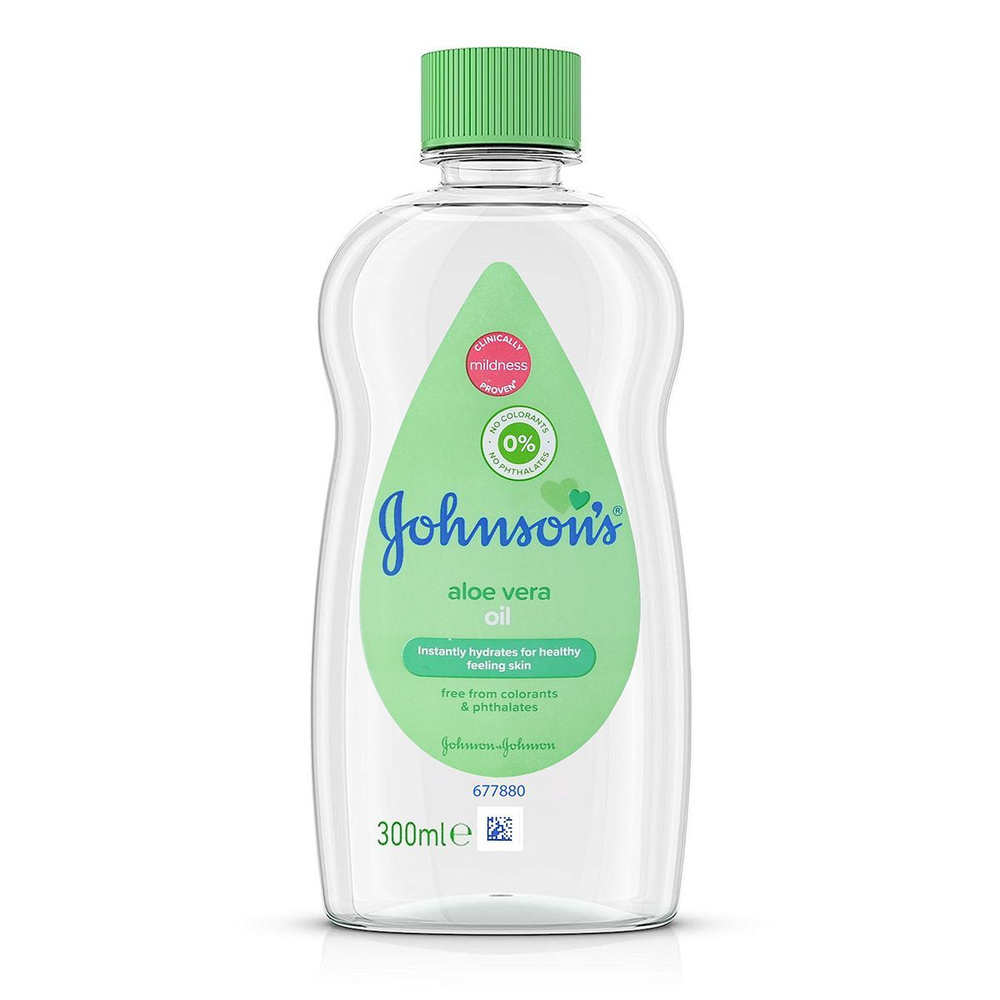 Johnson's Baby Масло для тела с экстрактом Алоэ Вера / Moisturizing Baby Oil with Aloe Vera & Vitamin #1