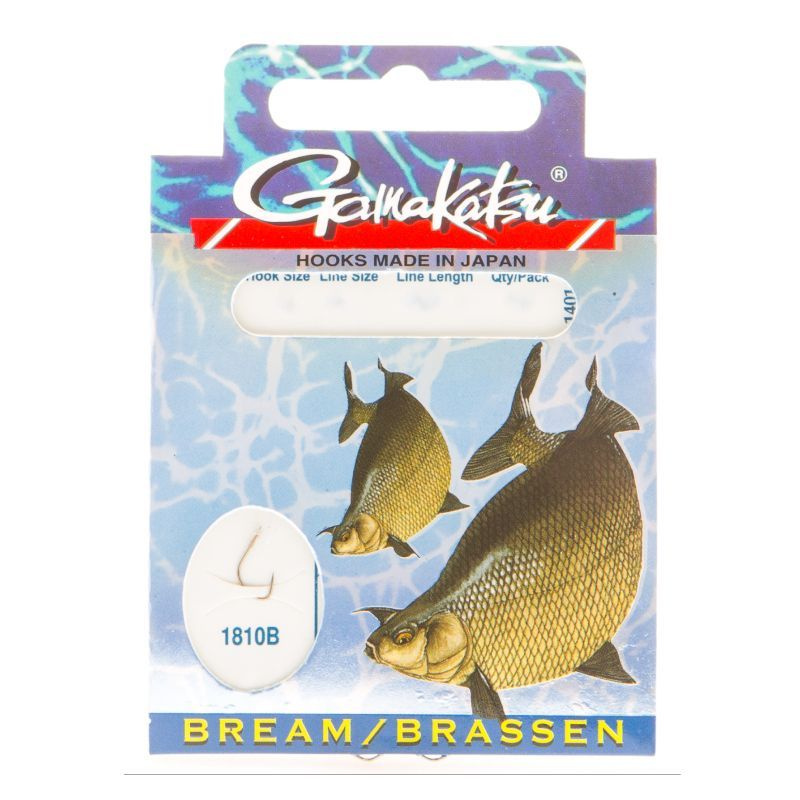 Готовые поводки Gamakatsu Hook BKD-1810B Bream №10 леска 0.16 мм 100 см #1