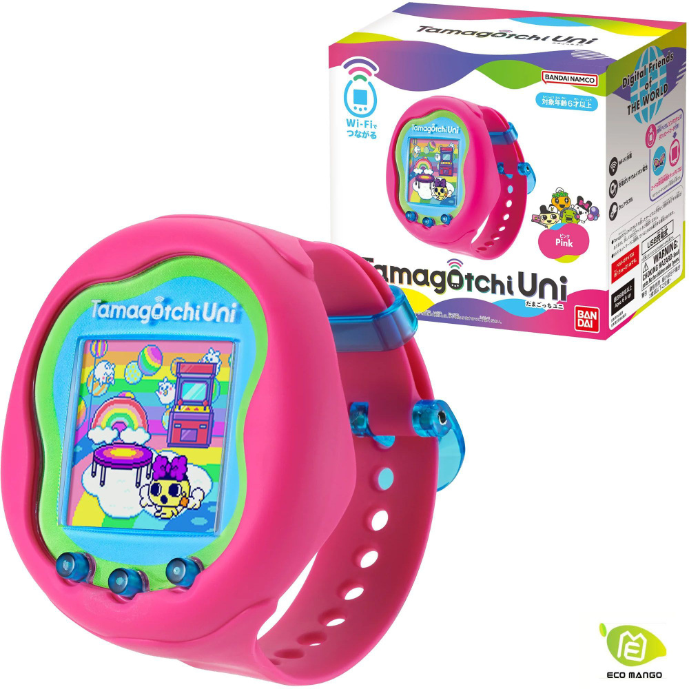 Bandai Tamagotchi Uni, Японская упаковка, розовый #1