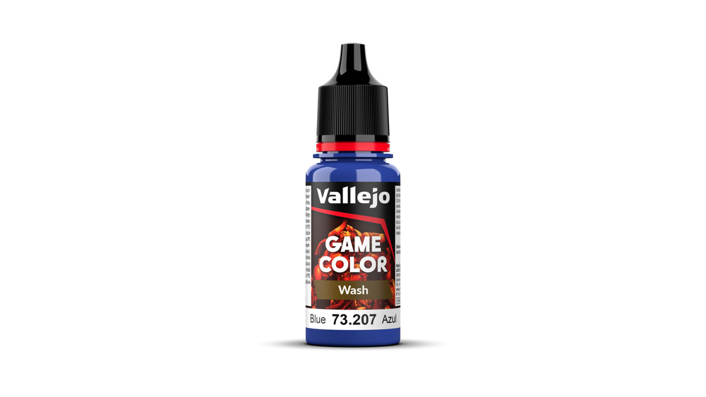 Краска Vallejo Game Color Wash 73.207 Blue 18 мл #1