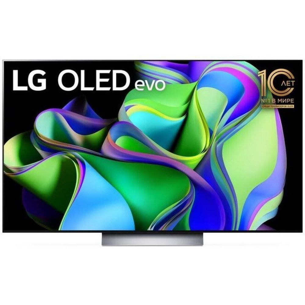 LG Телевизор OLED55C3RLA.ARUB 55" 4K UHD, черный #1
