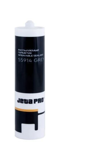 Гибридный распыляемый герметик JETA PRO 55914 (290 мл), цвет - серый.  #1