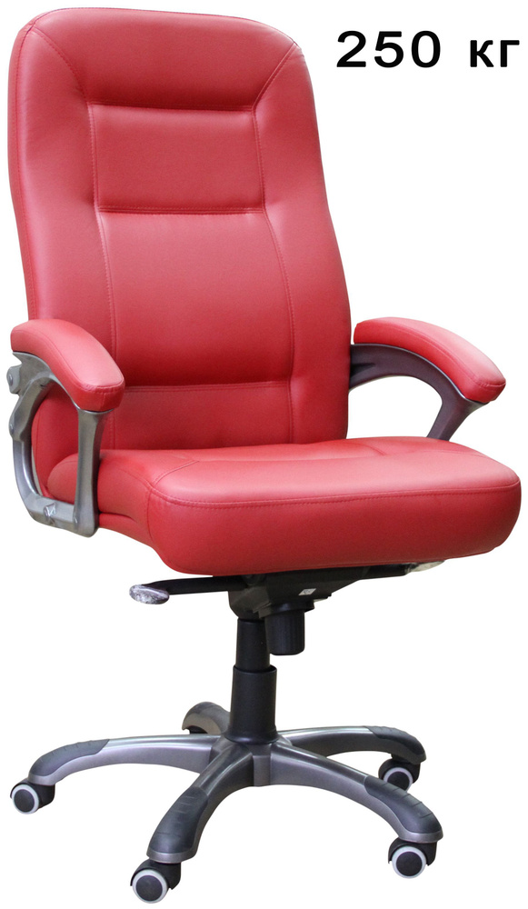 TUTKRESLA Игровое компьютерное кресло, Экокожа, красный #1