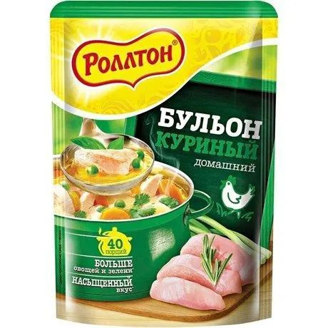 Бульон куриный "домашний" "Роллтон" 90г. #1