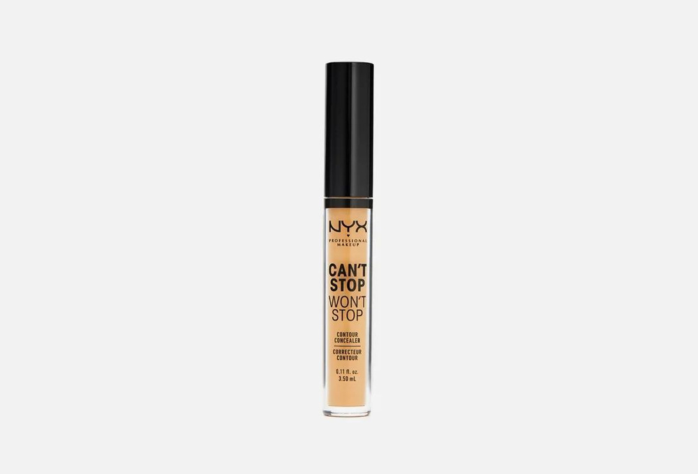 NYX PROFESSIONAL MAKEUP cant stop wont stop contour concealer стойкий жидкий консилер для лица оттенок #1