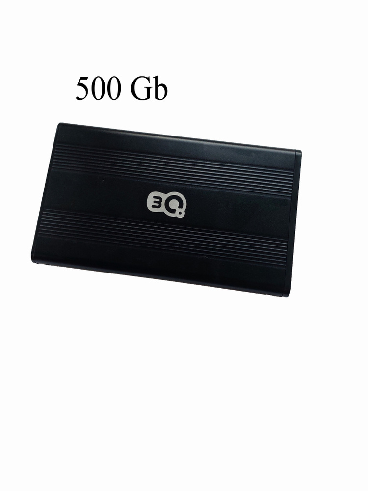 3Q 500 ГБ Внешний жесткий диск (11116), черный #1