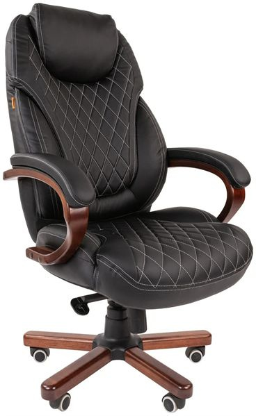 Кресло Офисное кресло Chairman 406 Россия экопремиум черное N  #1