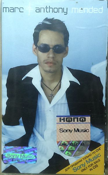 Marc Anthony. Mended (Russia, Columbia, 503295 4, 2002) кассета Audio MC #1