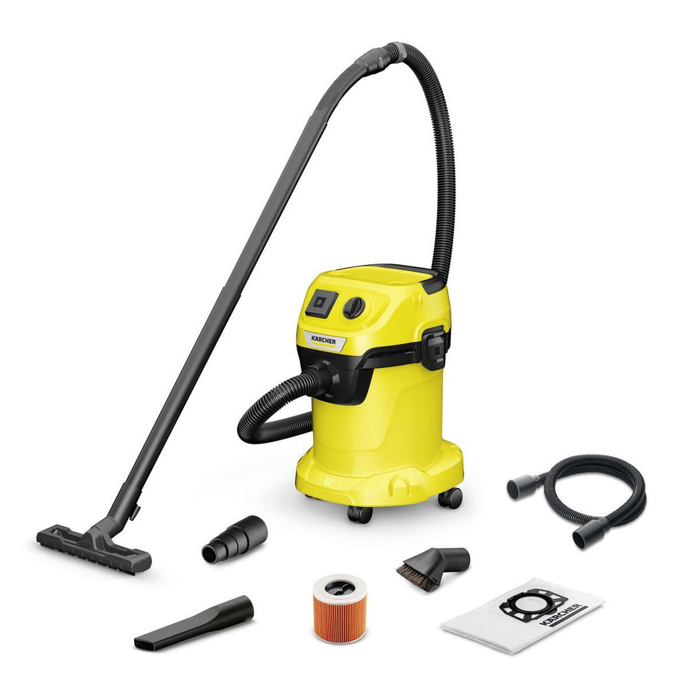 Хозяйственный пылесос Karcher WD 3 P V -17/4/20 Workshop 1.628-175 #1