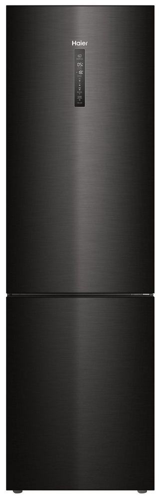 Холодильник Haier C4F740CBXGU1 черная нержавеющая сталь, черный ...