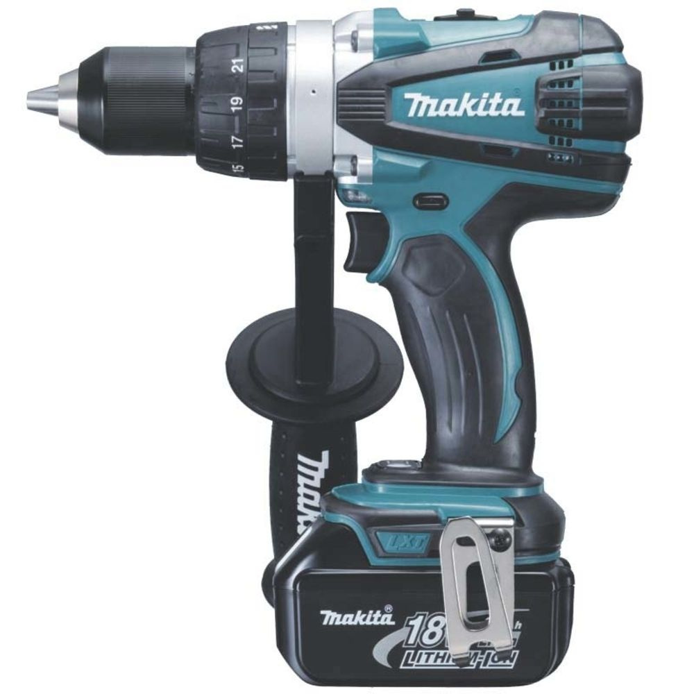 Аккумуляторная дрель-шуруповерт Makita DDF458RFE #1