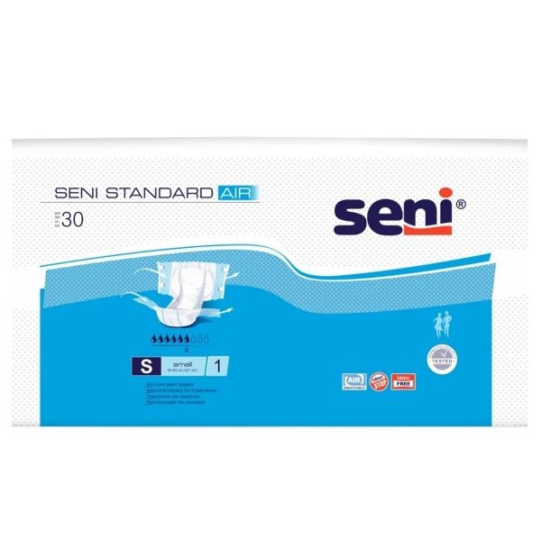 Подгузники для взрослых Сени стандарт (Seni standart air) S маленький размер 1  #1