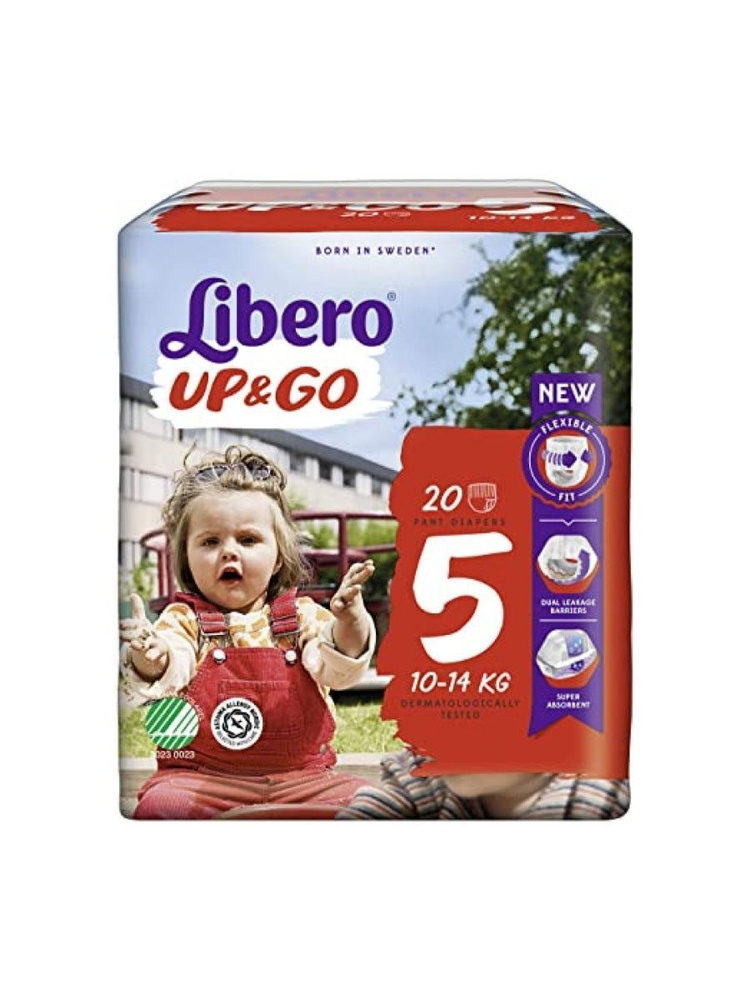 Подгузники-трусики Libero 5 (10-14 кг) 20 шт #1