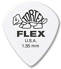 Медиатор dunlop 468r1.35 tortex flex jazz iii, 1.35 мм, 1 шт. #1