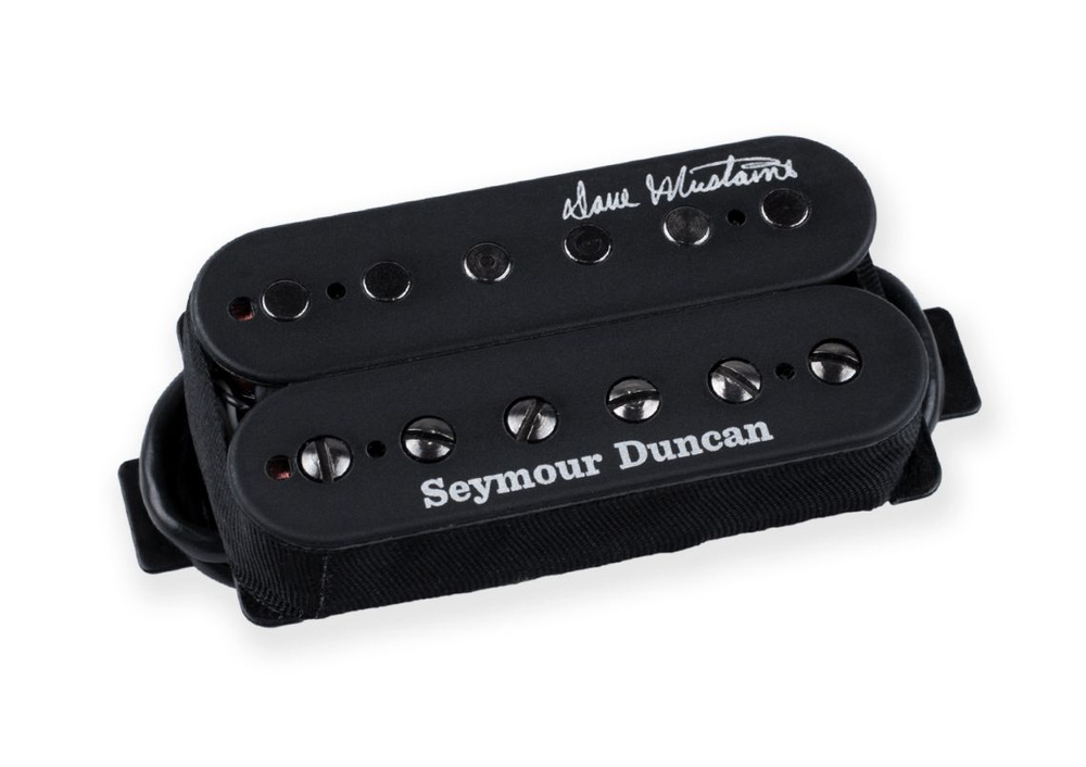 Звукосниматель seymour duncan dave mustaine thrash factor tb, хамбакер, бриджевый, f-spaced, чёрный  #1