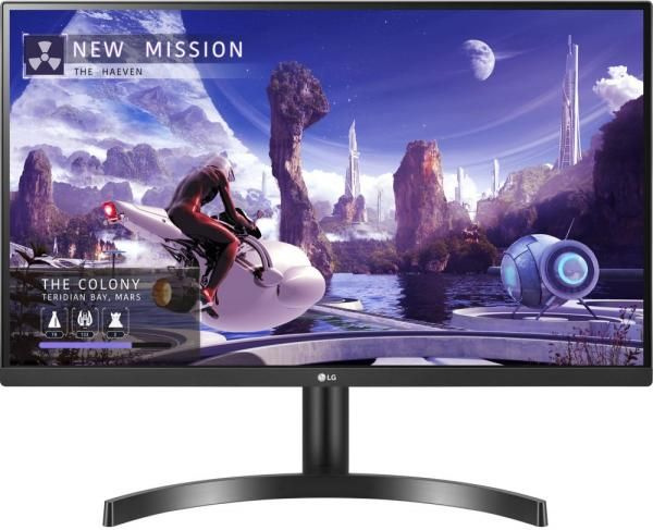 LG 27" Монитор 27QN600-B, черный #1