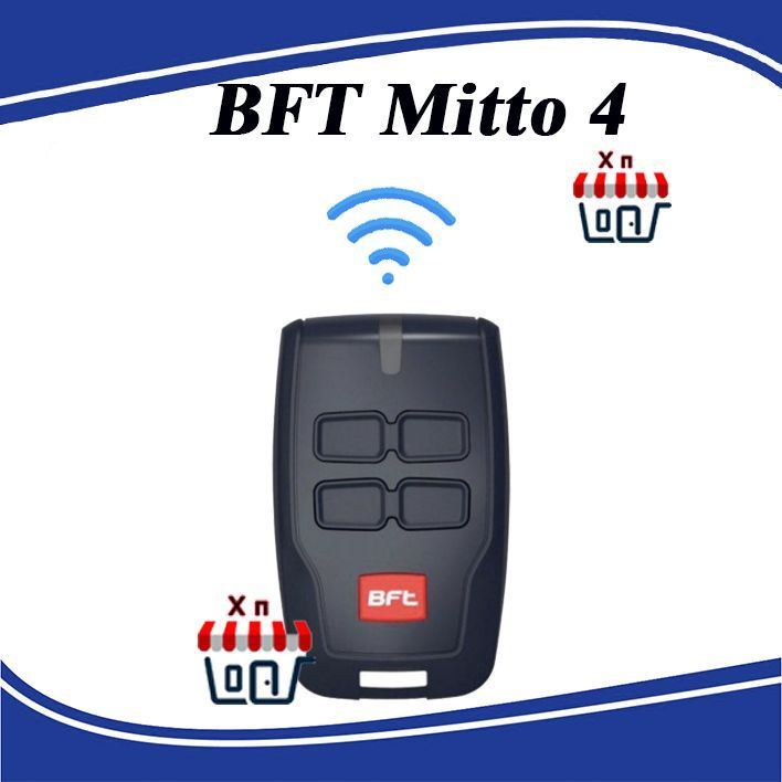 Пульт для ворот и шлагбаумов BFT Mitto 4 #1