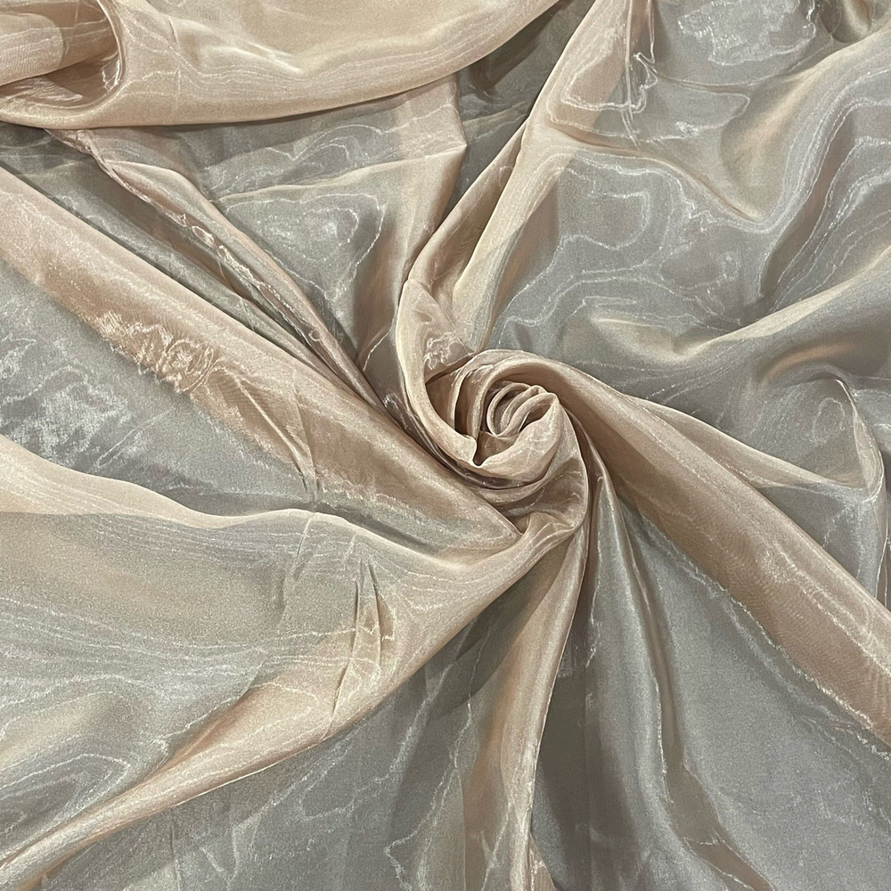 Ткань для штор Тюль Однотонная полуорганза яркая, высота 300 см, на отрез От 1 метра  #1