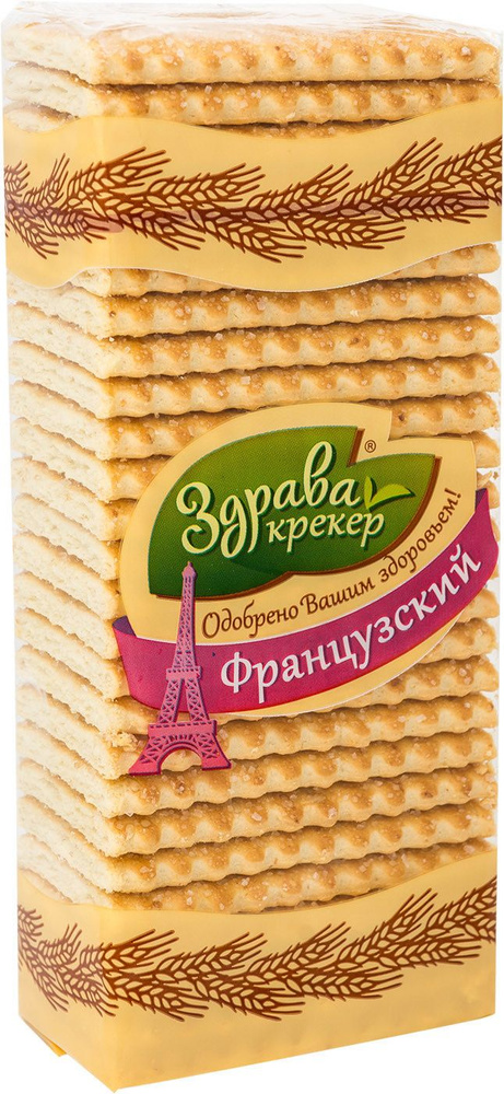 Крекер Здрава Французский, 210г, 6 шт #1