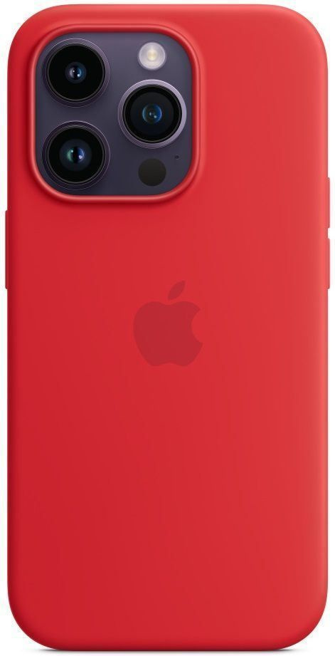 Чехол-накладка для iPhone 14 / Silicone Case MagSafe / Red #1