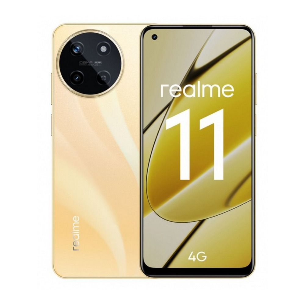 realme Смартфон 11 (Гарантия РФ) Ростест (EAC) 8/128 ГБ, золотой #1