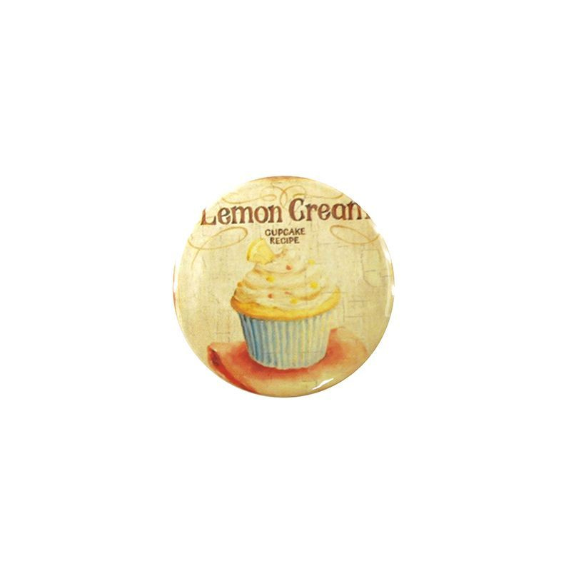 Игольница БЕРЕЗКА "Lemon Cream Cupcake", магнитная, 25 мм #1