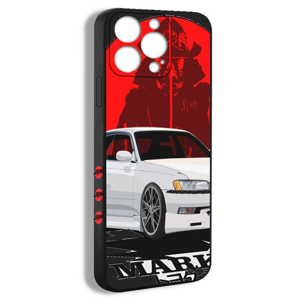 чехол для смартфона Подходит для iPhone 15 Pro Toyota Mark 2 90 ezaia JDM  цвет белый UVU25 - купить с доставкой по выгодным ценам в интернет-магазине  OZON (1255840704)