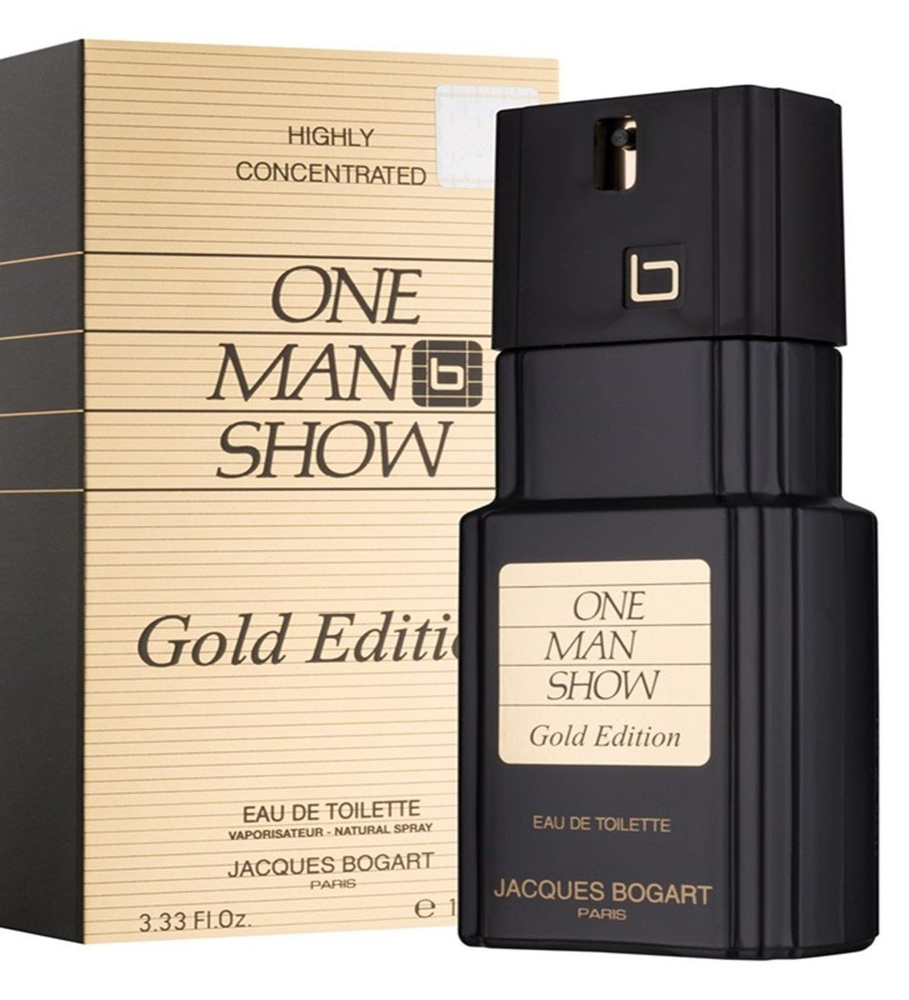 Туалетная вода PARIS One Man Show Gold Edition EDT 100 ml - 100 мл #1