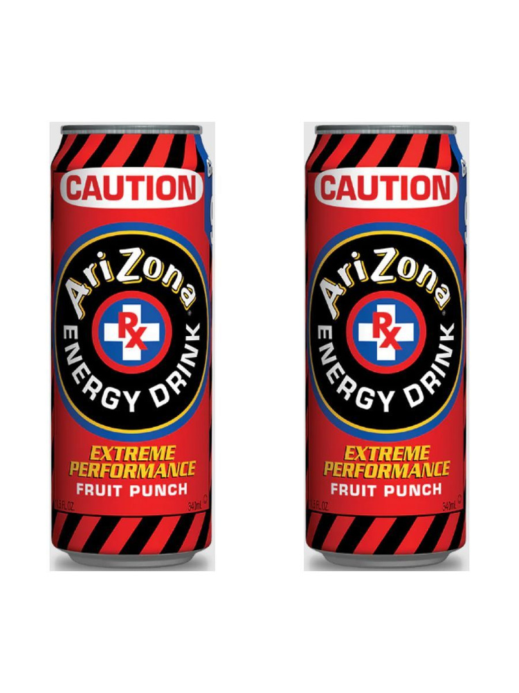 Напиток Arizona Energy Drink Extreme Performance Fruit Punch 340 мл , США х 2шт #1