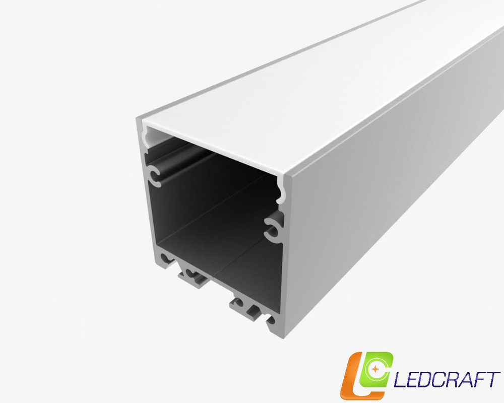 Ledcraft Комплект алюминиевого профиля с экраном и заглушками LC-LP3030M30-1  #1