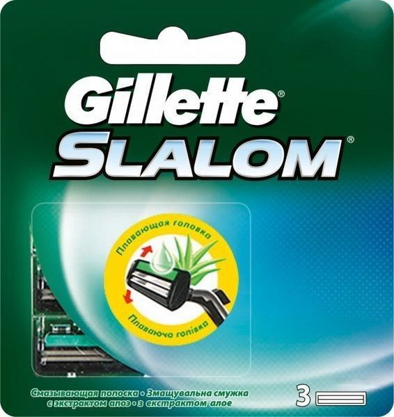 Gillette Кассеты Slalom 3 шт #1