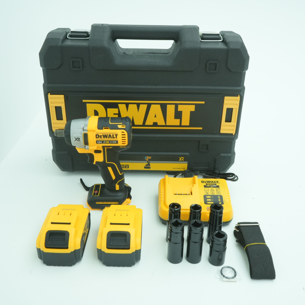 Аккумуляторный бесщеточный гайковерт DEWALT DCF880 285НМ 18V #1