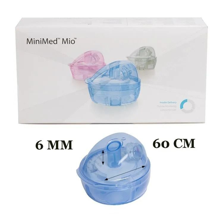 Инфузионный набор Medtronic MiniMed Mio ММT-943 6 мм/60 см Медтроник МиниМед Мио  #1