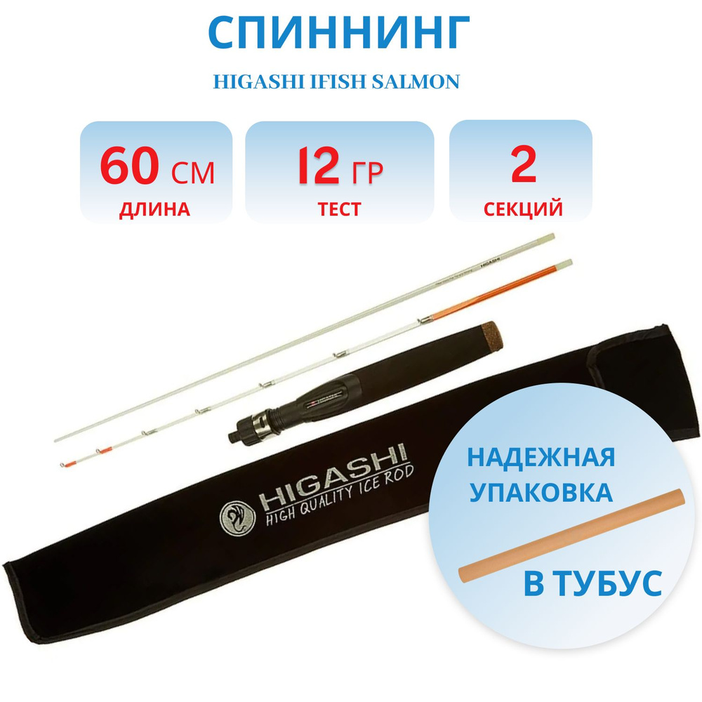 Удилище HIGASHI iFish Salmon, тест 12 гр., арт.NP132-060 #1