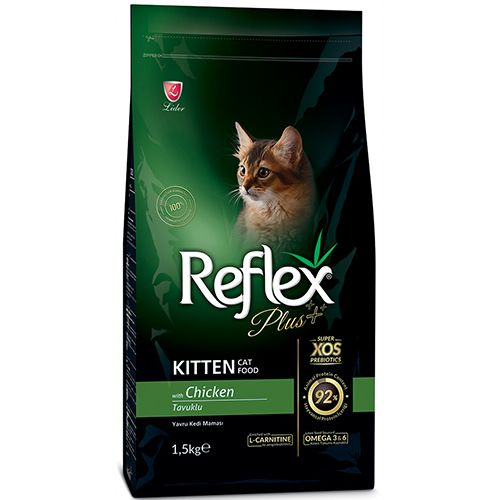 Reflex Plus Kitten Chicken / Сухой корм Рефлекс Плюс для Котят с Курицей 1,5 кг  #1