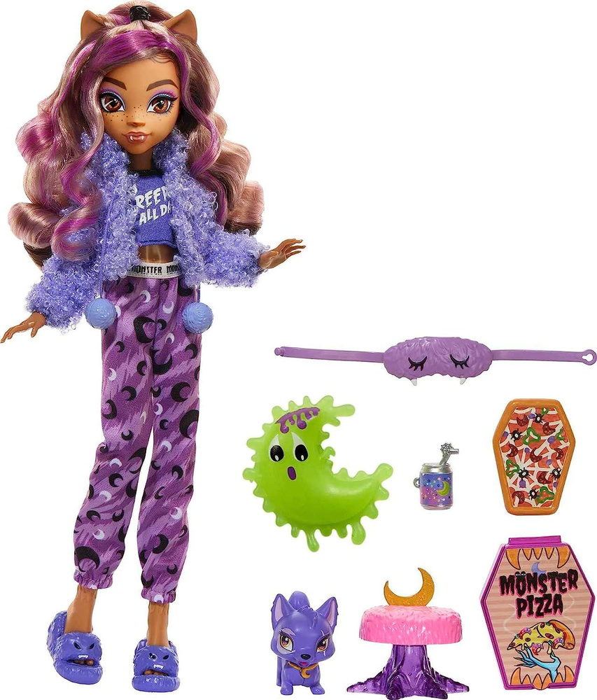 Кукла Monster High Creepover Party Clawdeen HKY67 #1