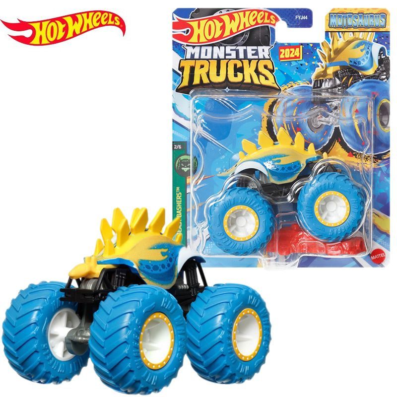 Машинка Mattel Hot Wheels Monster Trucks Монстр трак 2024 FYJ44 Motosaurus #1